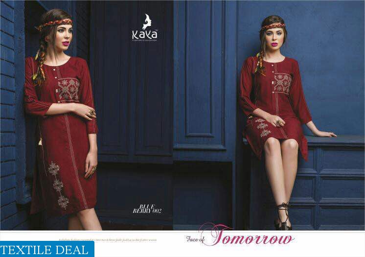 kaya Blueberry vol-2 Wholesale indian kurtis catalog